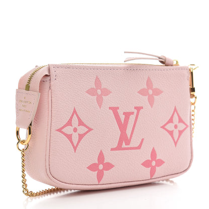 Louis Vuitton Empreinte Monogram Giant By The Pool Mini Pochette Accessories Bouton De Rose 3 of 7