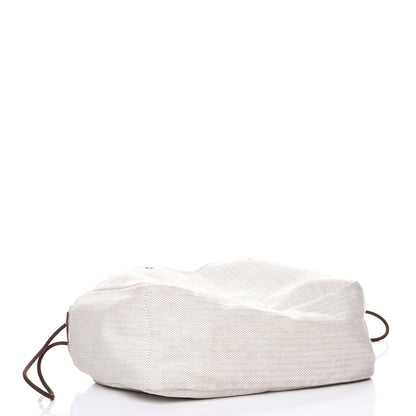 Hermes Canvas Barenia Fourbi 25 MM Pouch Naturel Fauve 4 of 6
