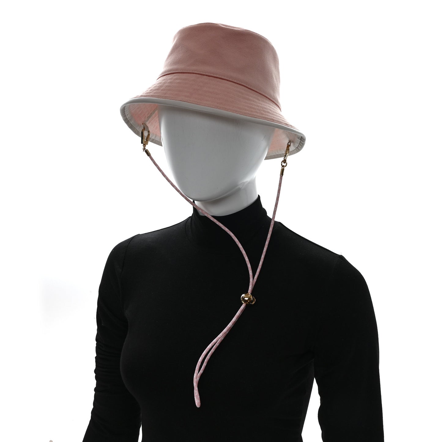 Cotton LV Bucket Hat S Pink