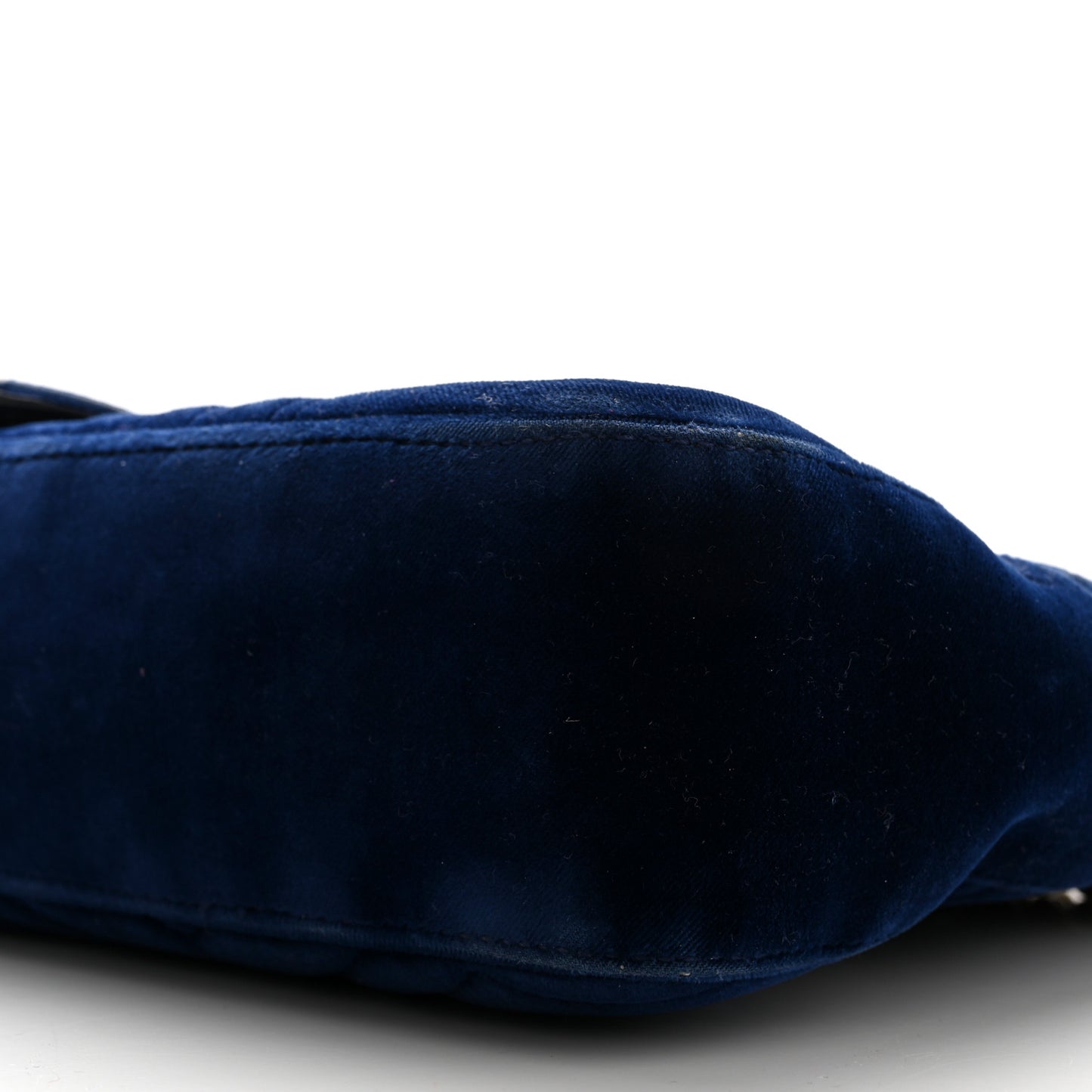 Velvet Matelasse Medium GG Marmont Shoulder Bag Cobalt Blue