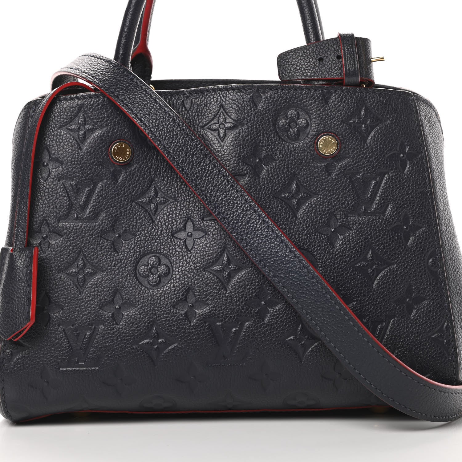 Louis Vuitton Empreinte Montaigne BB Marine Rouge 8 of 18