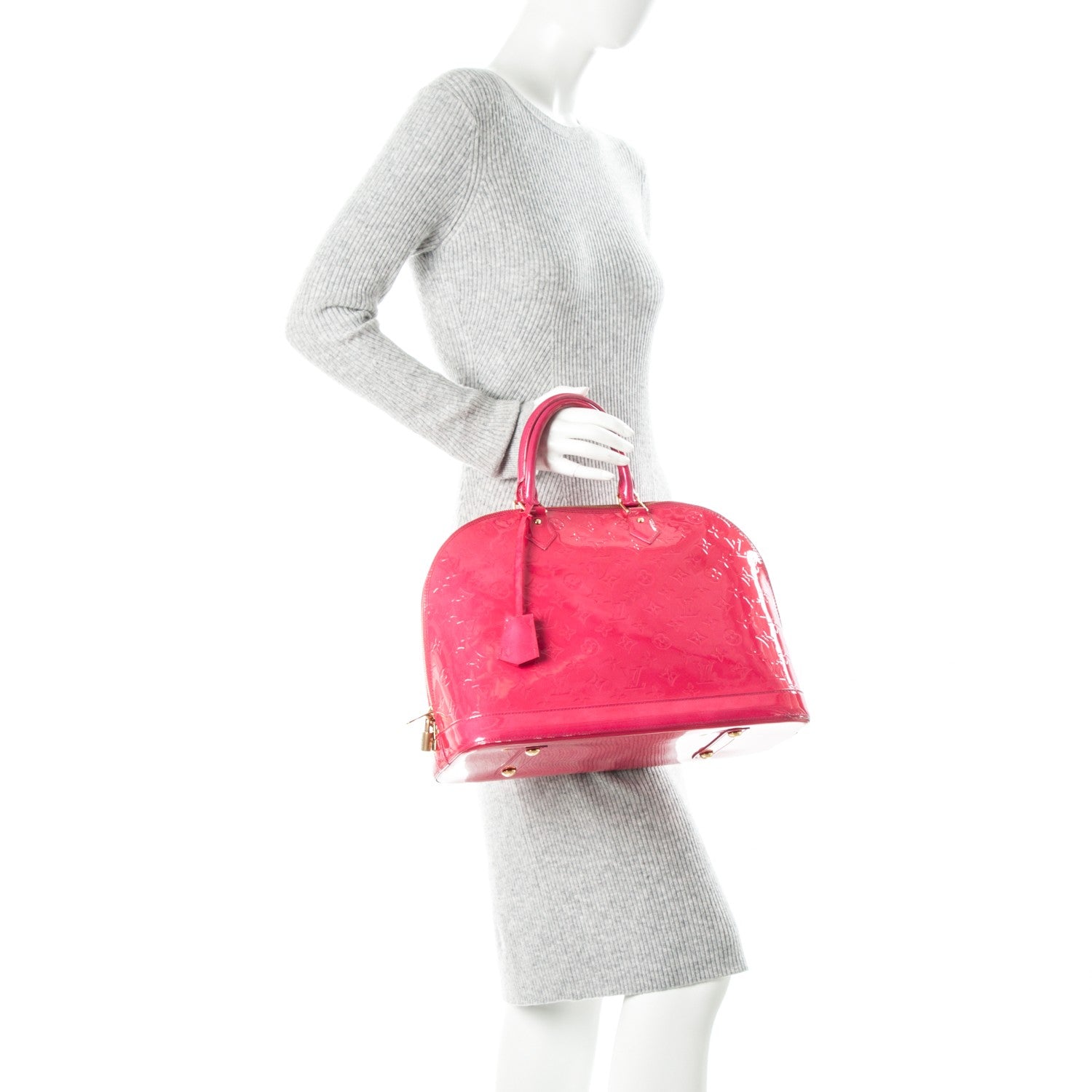 Louis Vuitton Vernis Alma GM Rose Pop 2 of 8