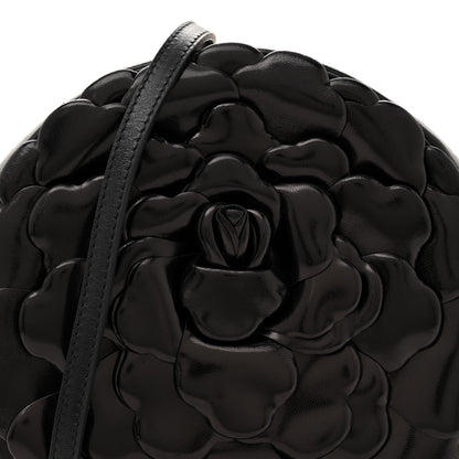 Valentino Garavani Nappa Atelier 03 Rose Edition Round Crossbody Bag Black 7 of 9