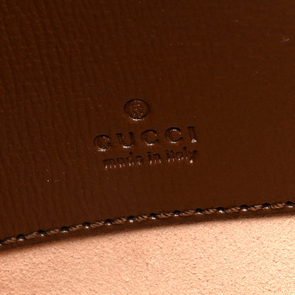 Gucci GG Supreme Monogram Azalea Calfskin Web Mini Jackie 1961 Hobo Beige Ebony Brown Sugar 6 of 9
