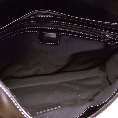 Fendi Leather Baguette Bag Black 8 of 13