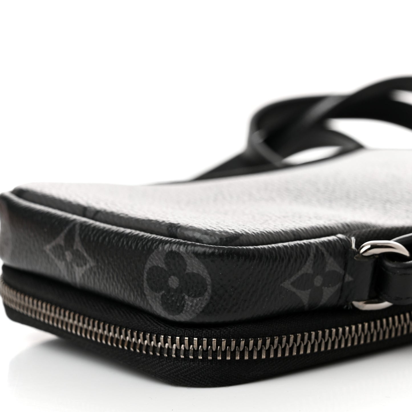 Monogram Eclipse Reverse Double Phone Pouch