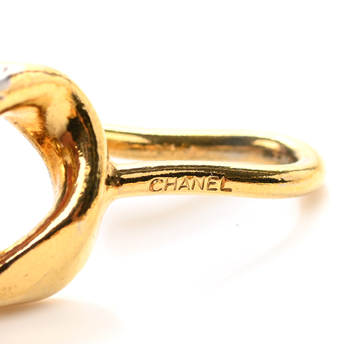 Chain Coco Perfume Bottle Belt Gold