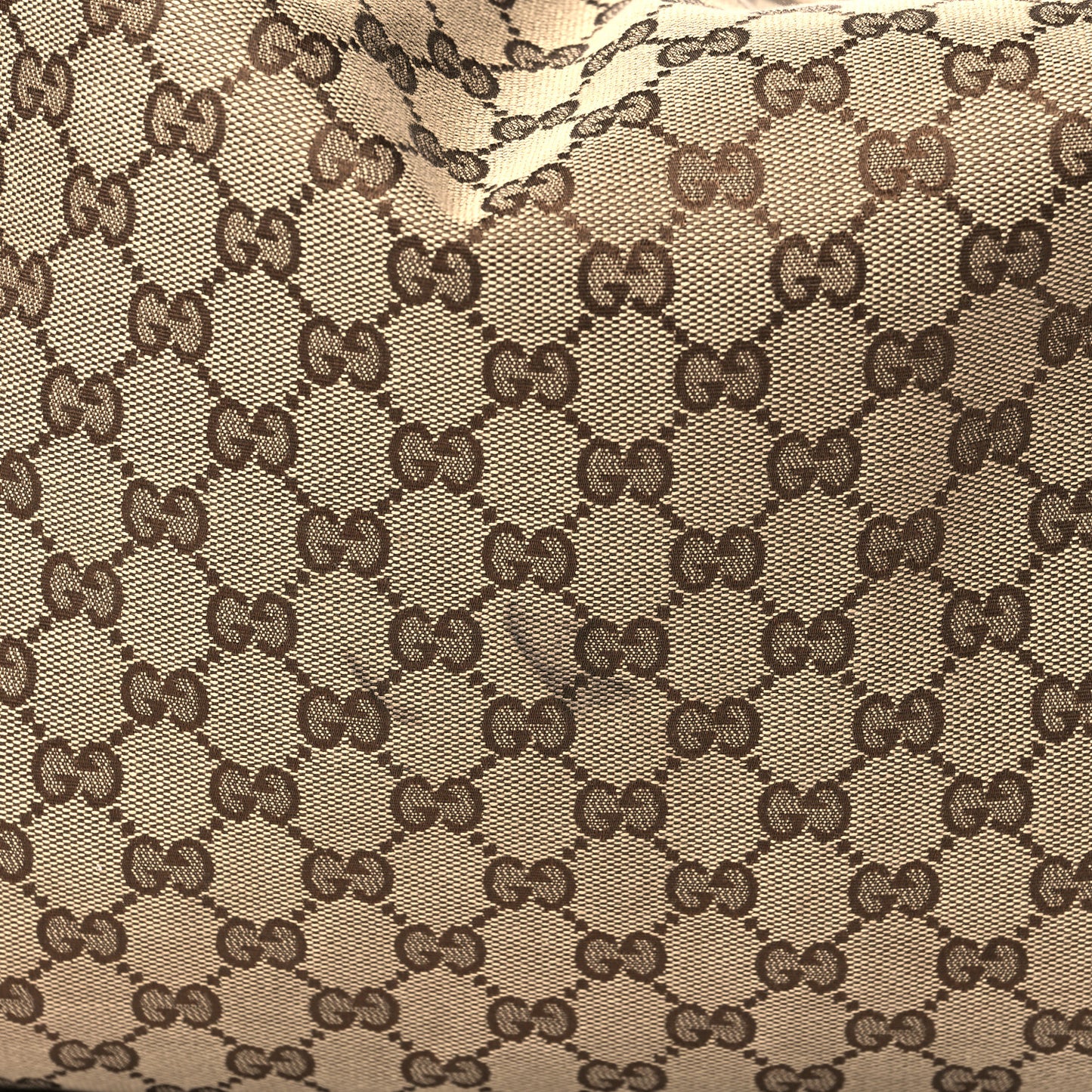 Monogram Large Horsebit Chain Hobo Dark Brown