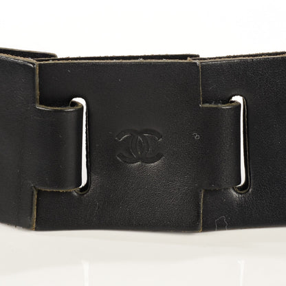 Chanel Leather Link Belt Black 7 of 9