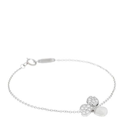 Tiffany Platinum Diamond Paper Flowers Bracelet 1 of 3