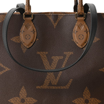 Louis Vuitton Reverse Monogram Giant Onthego MM 7 of 9