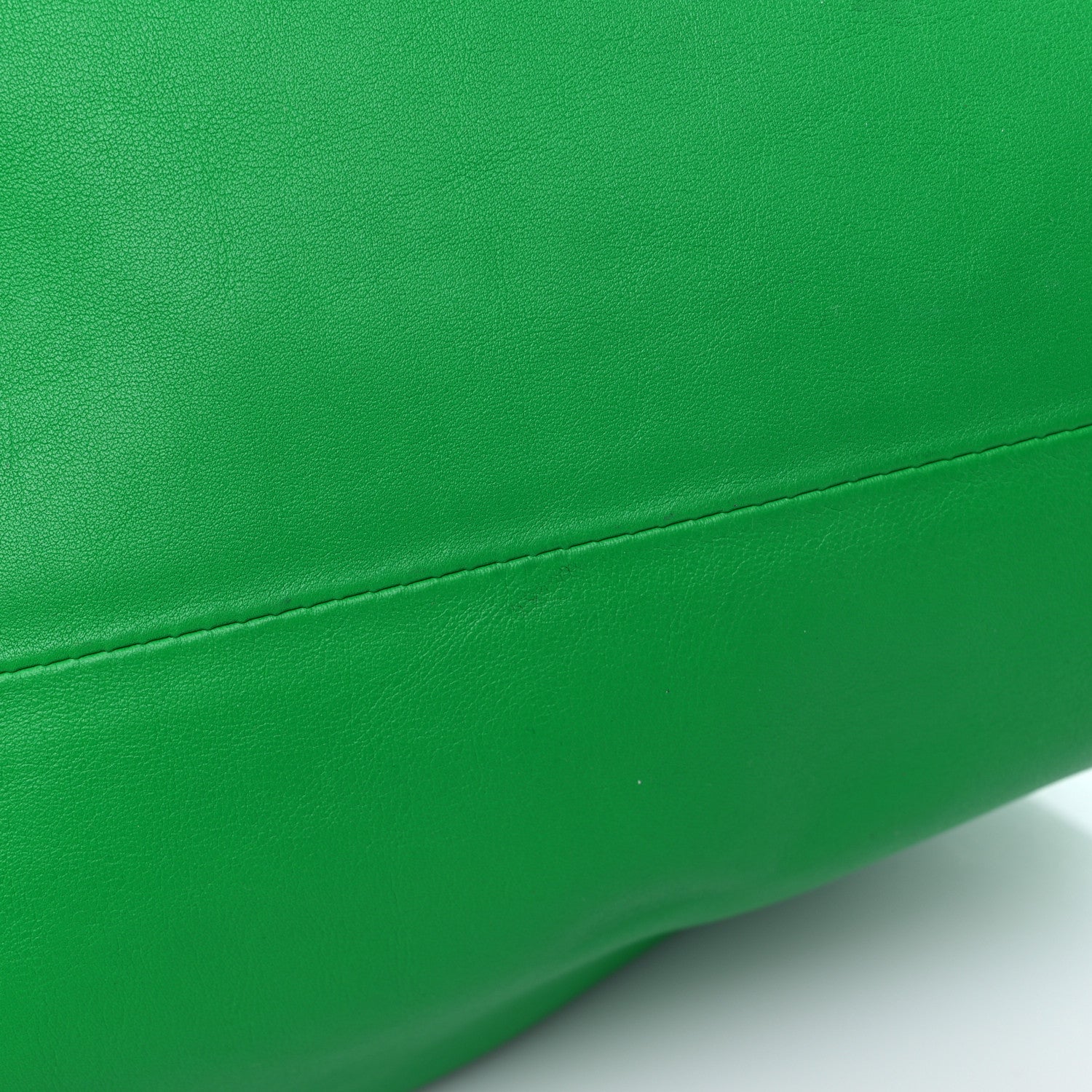 Bottega Veneta Smooth Butter Calf The Pouch Oversized Clutch Parakeet 11 of 11