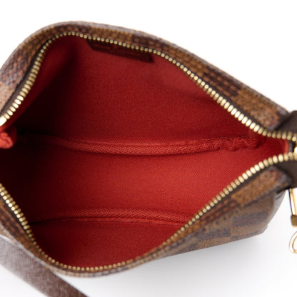 Louis Vuitton Damier Ebene Trousse Make Up Bag Pochette 5 of 10