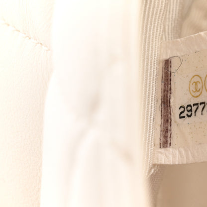 Chanel Lambskin Quilted Mini My Precious Waist Bag White 8 of 12