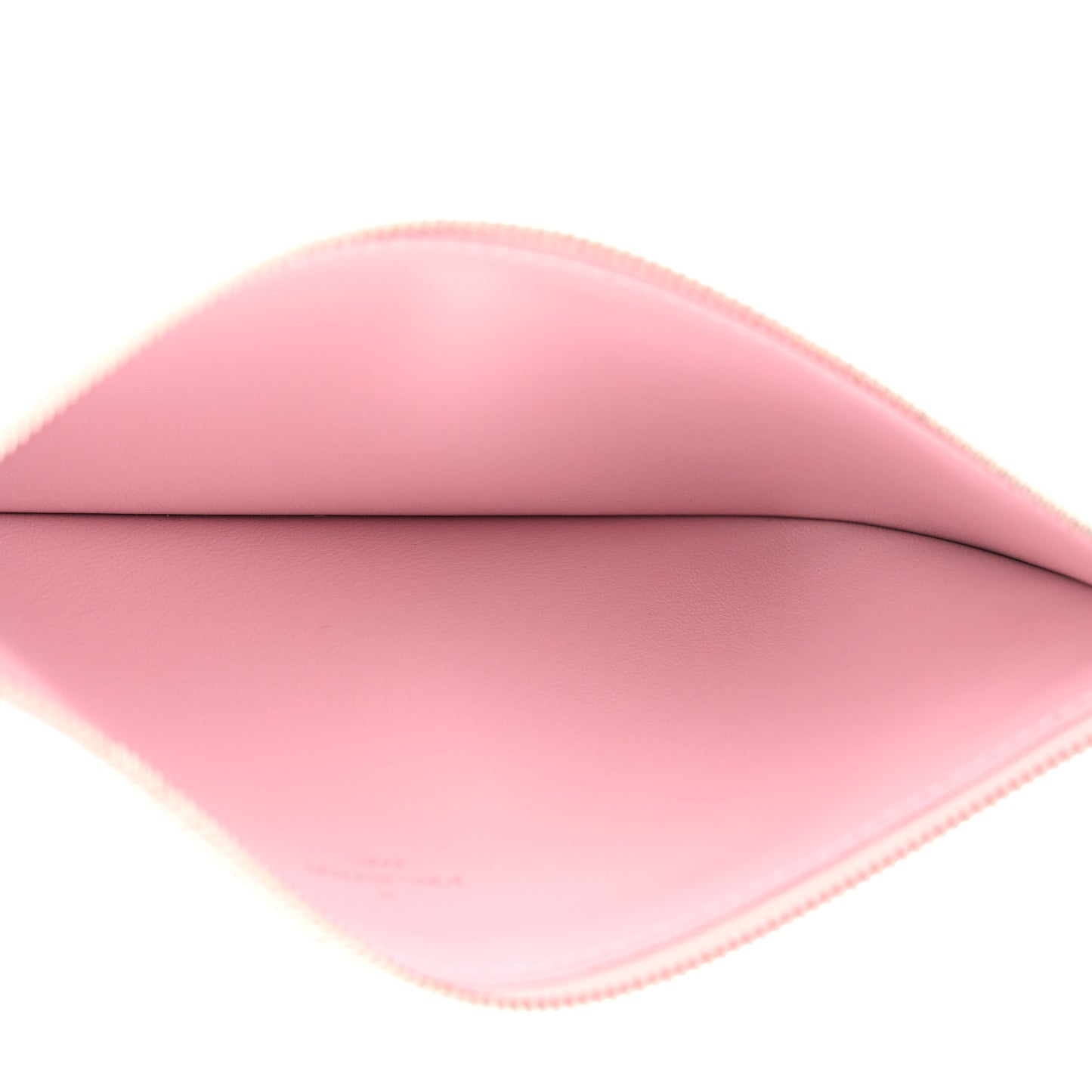 Epi Felicie Chain Wallet Zippered Insert Rose Ballerine