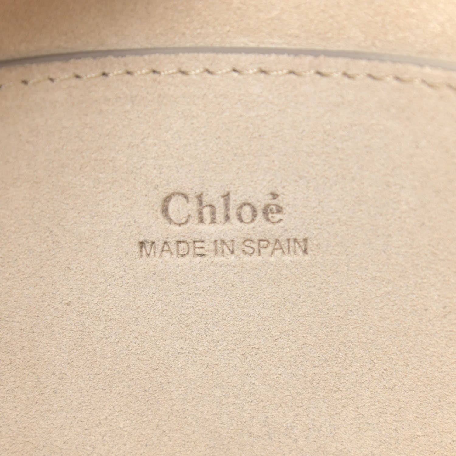 Chloe Suede Calfskin Small Faye Shoulder Bag Motty Grey 8 of 18
