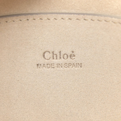 Chloe Suede Calfskin Small Faye Shoulder Bag Motty Grey 8 of 18