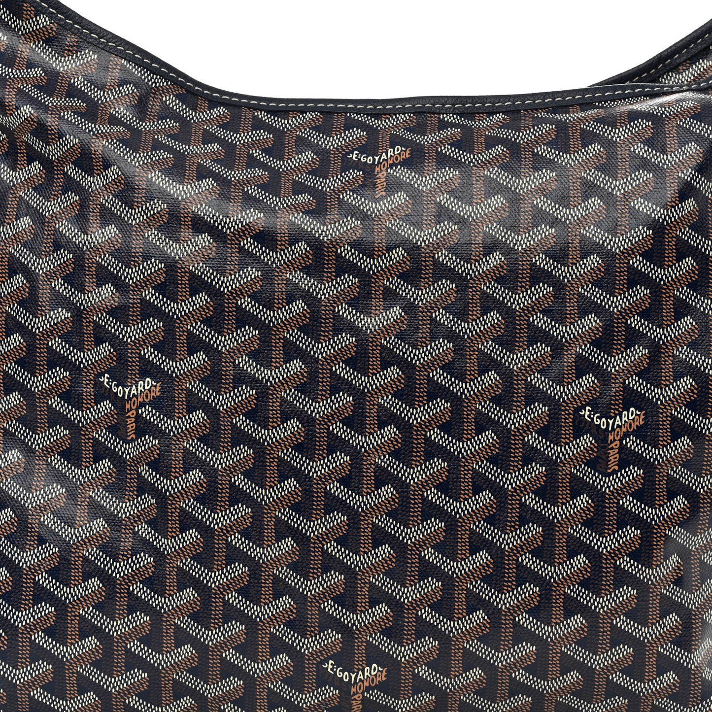 Goyardine Boheme Hobo Navy Blue Navy Blue