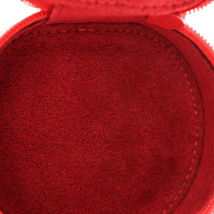 Louis Vuitton Epi Ecrin Bijoux 10cm Jewelry Box Case Red 5 of 9