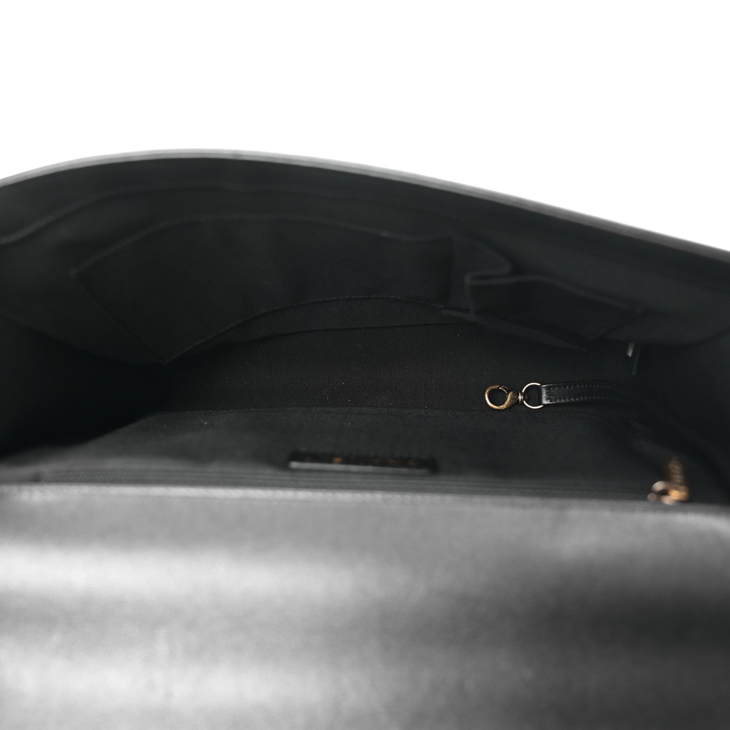 Chanel Lambskin Quilted Large Boy Flap Black 5 of 11