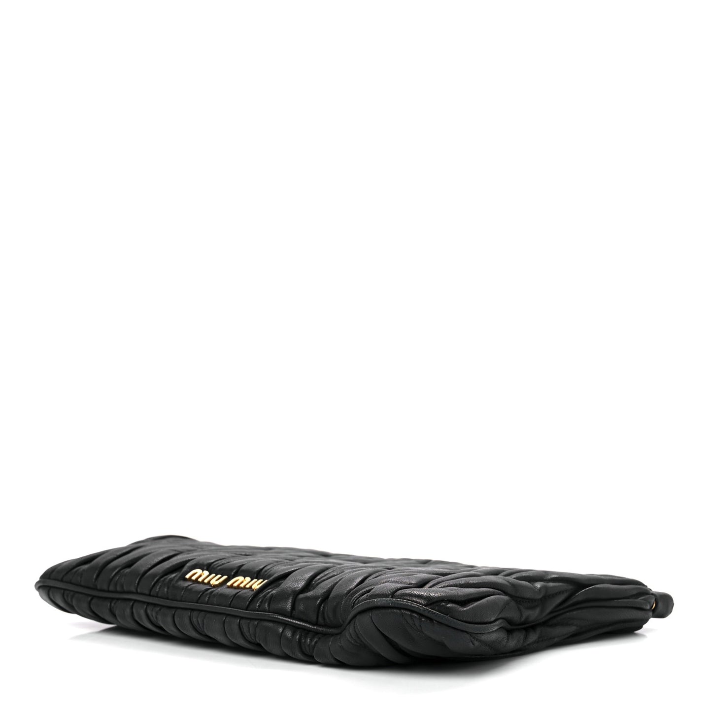 Nappa Matelasse Clutch Black