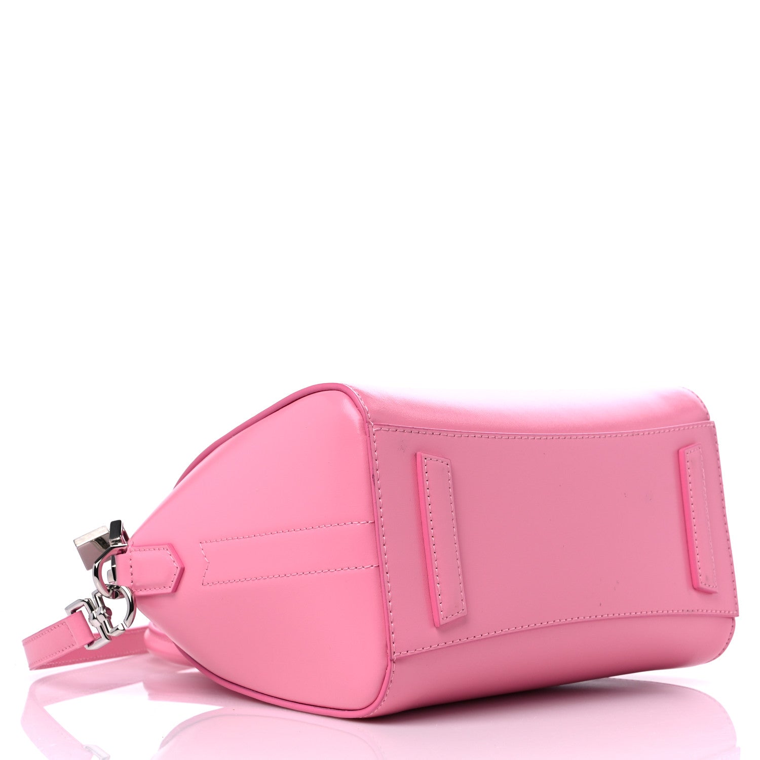 Givenchy Shiny Lord Calfskin Mini Antigona Bright Pink 3 of 8