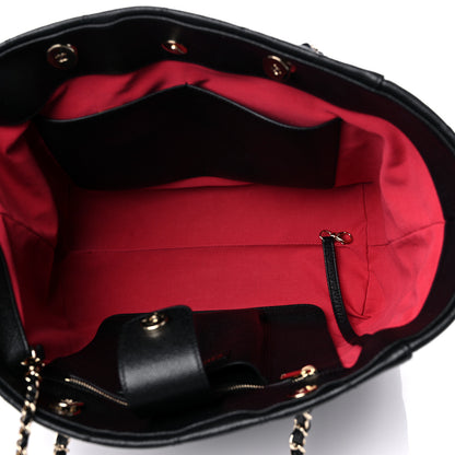 Chanel Caviar Quilted Large Shopping Tote Black 5 of 10