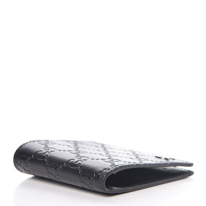 Gucci Guccissima Signature Dorian Bi-Fold Wallet Black 4 of 10