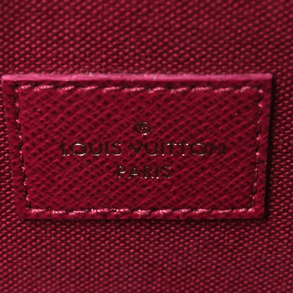 Louis Vuitton Monogram Pochette Felicie Chain Wallet Fuchsia 6 of 13