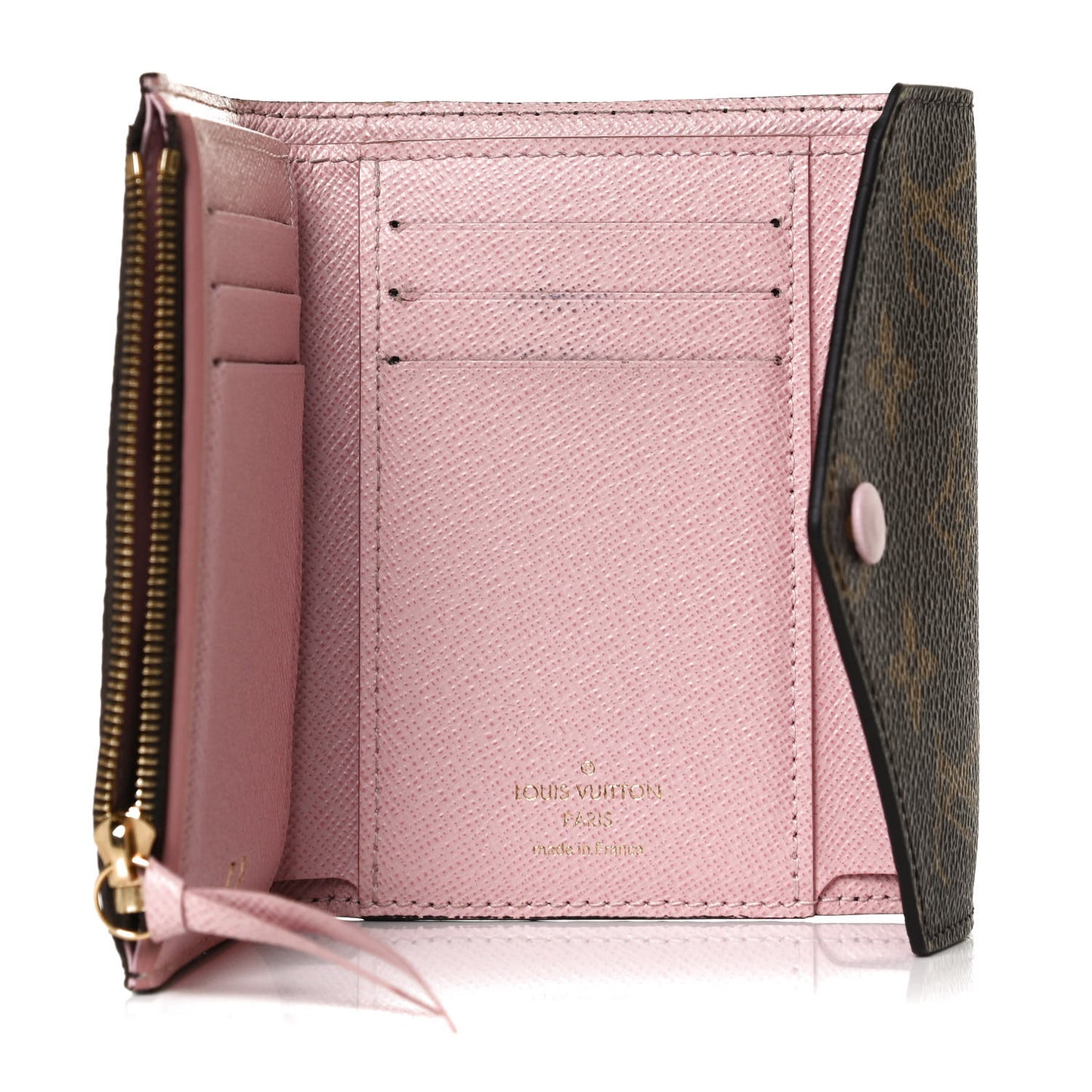 Monogram Victorine Wallet Rose Ballerine