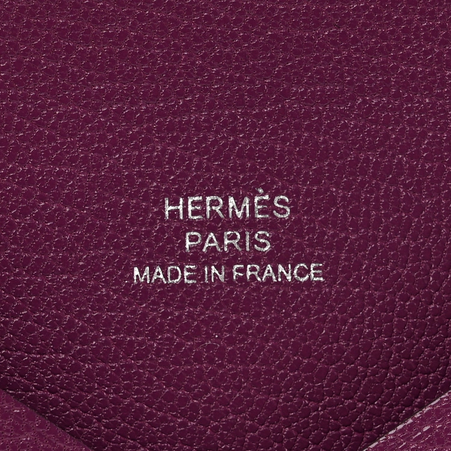 Hermes Chevre Mysore Calvi Card Case Anemone 7 of 8