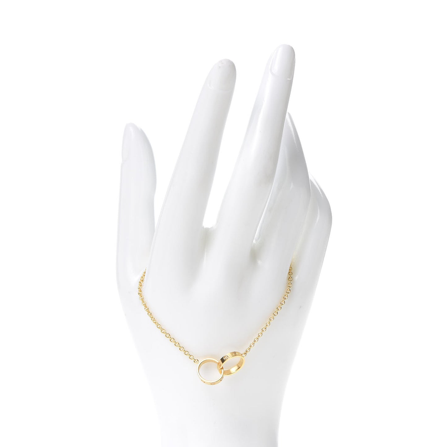 18K Yellow Gold Interlocking LOVE Bracelet