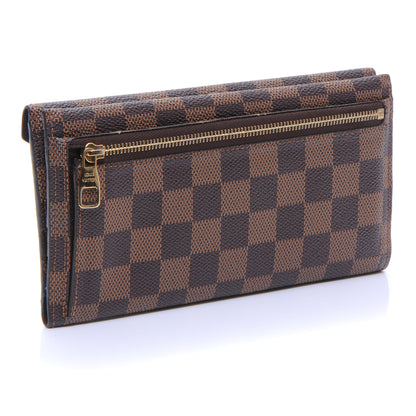 Louis Vuitton Damier Ebene Long Origami Wallet 3 of 7