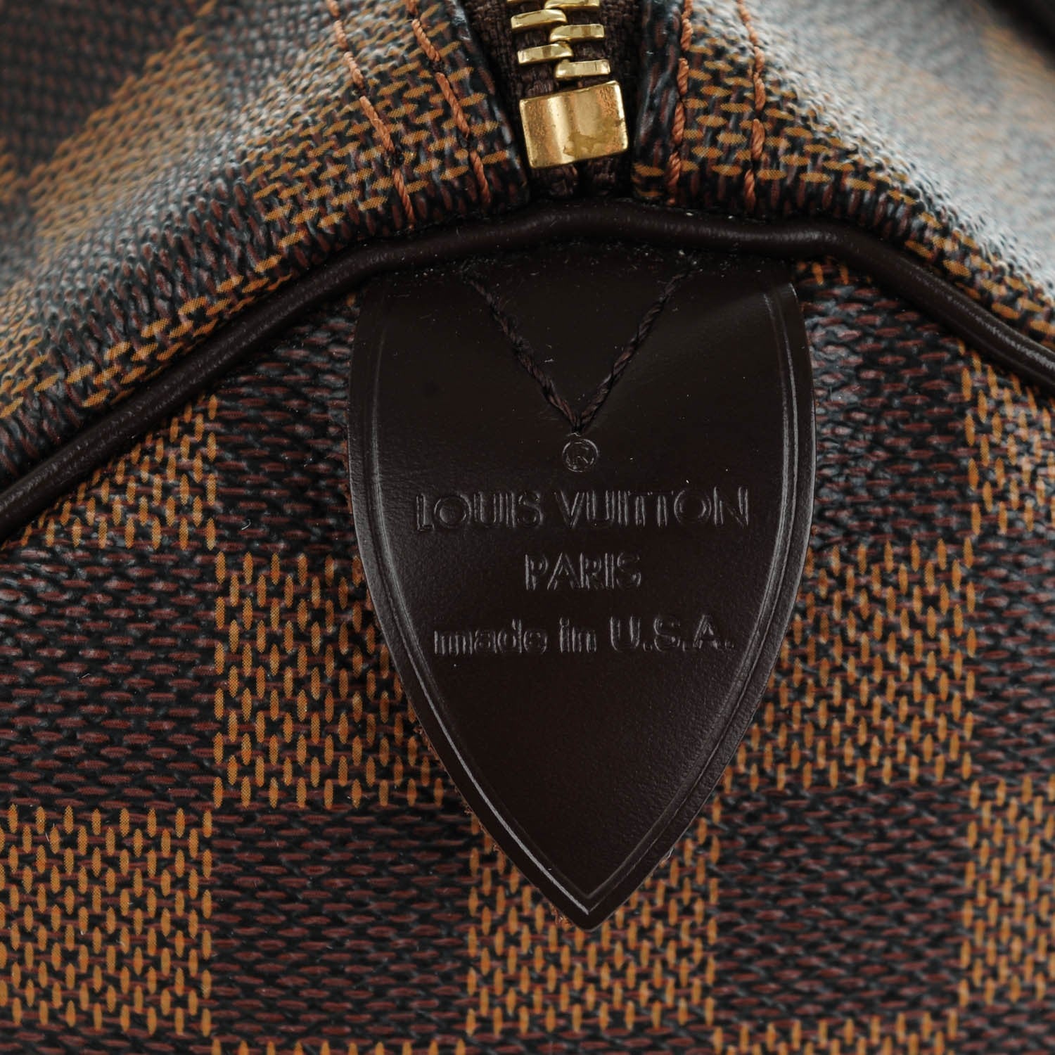 Louis Vuitton Damier Ebene Speedy 25 6 of 8