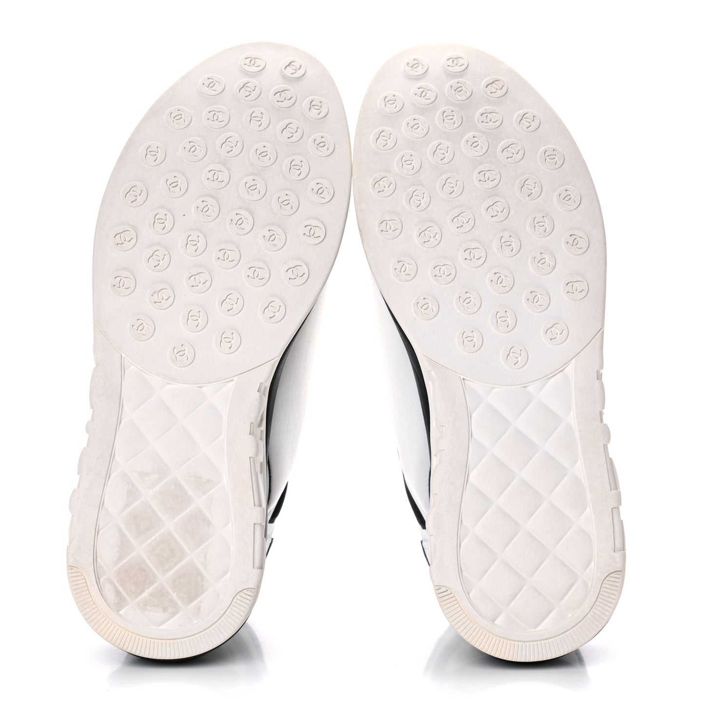 Lycra Womens CC Sneakers 39.5 White Black