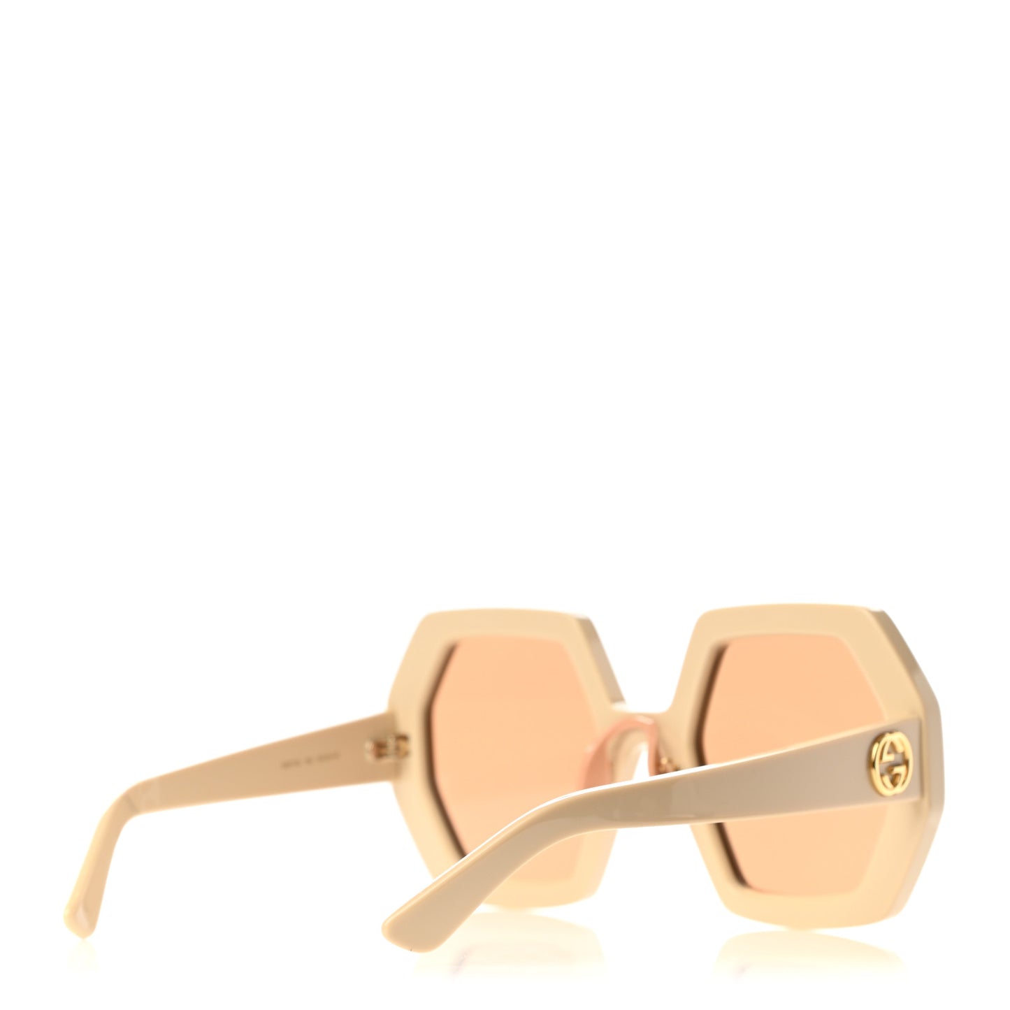 Acetate Square Sunglasses GG0772S White