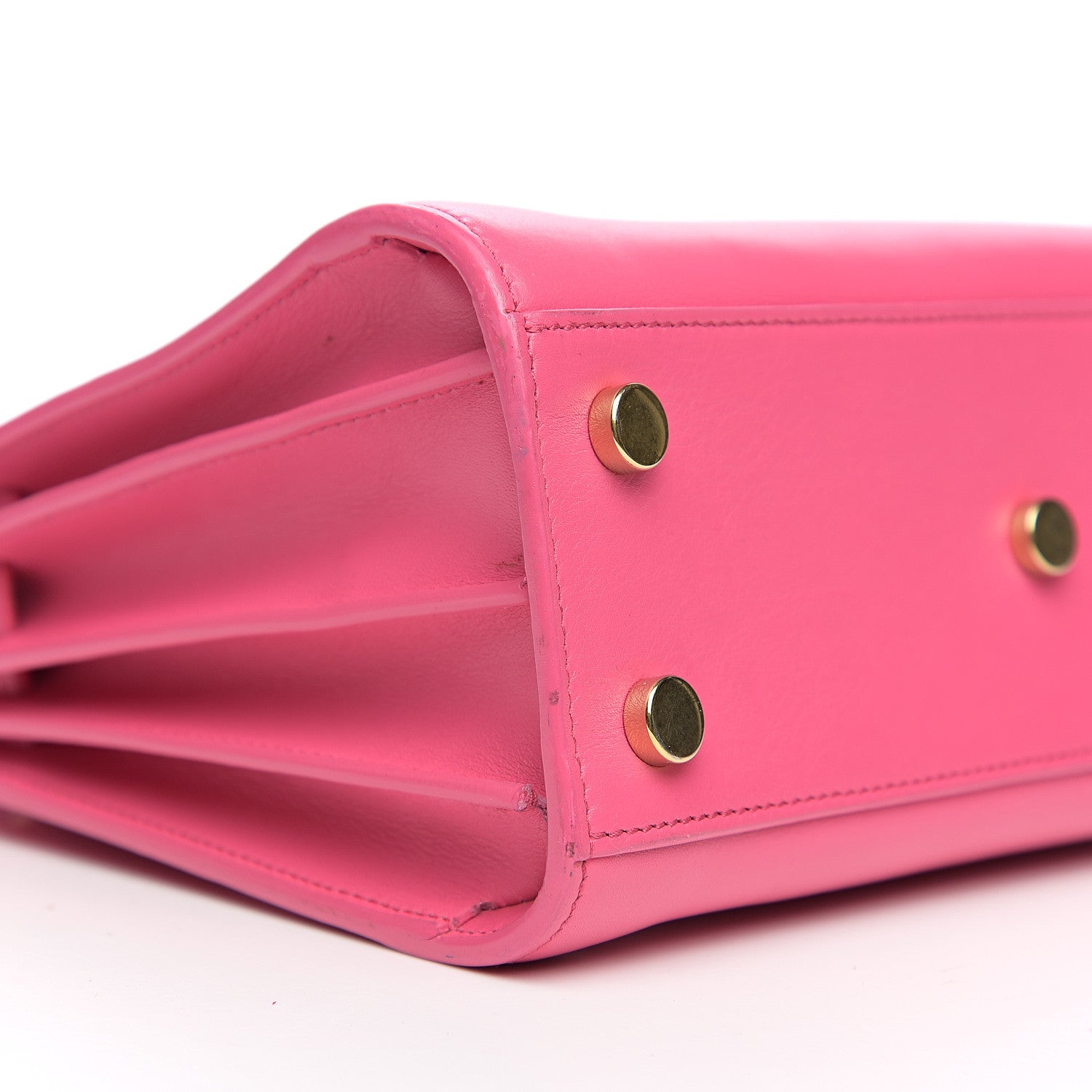 Saint Laurent Calfskin Nano Sac De Jour Rose Clair 9 of 10