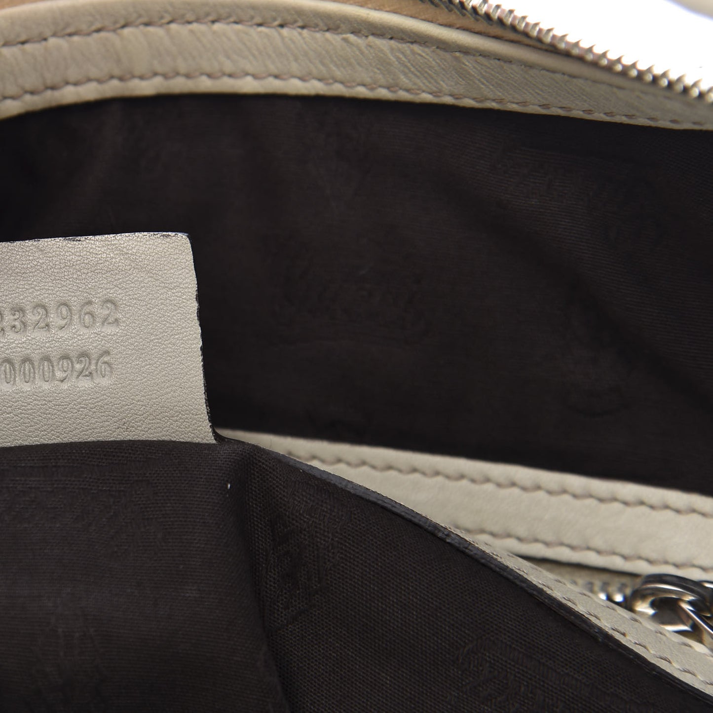 Guccissima Medium GG Twins Hobo Off White