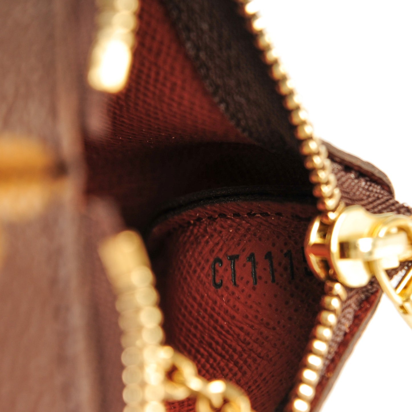 Monogram Key Pouch