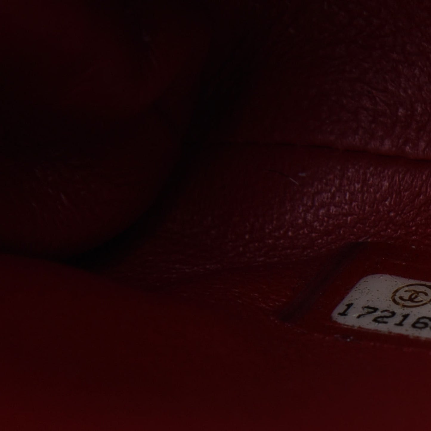 Lambskin Quilted Clutch With Chain Flap Red