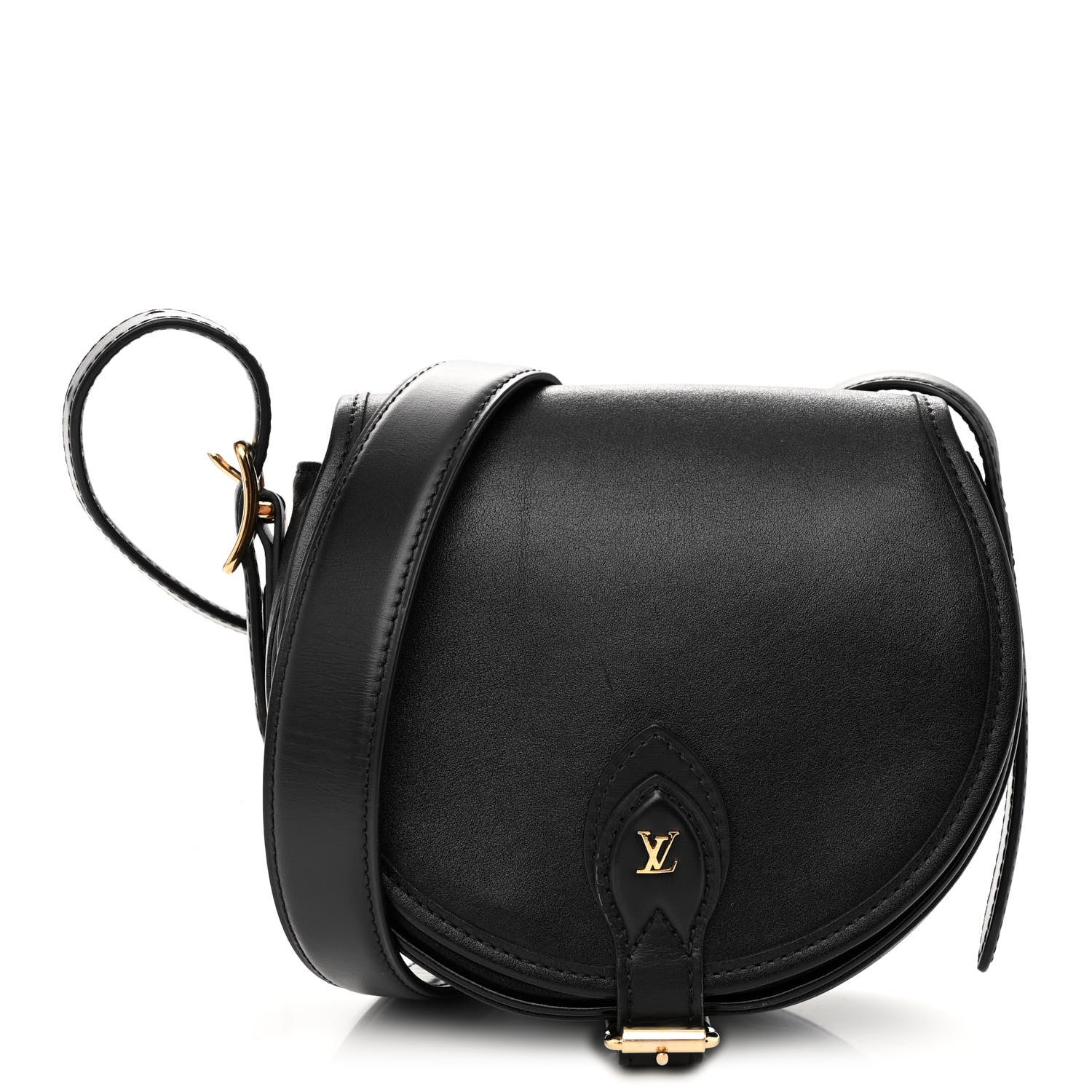 Louis Vuitton Calfskin Tambourin Black 1 of 10