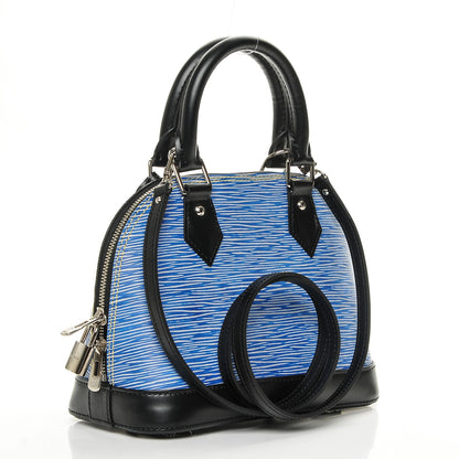Louis Vuitton Epi Alma BB Denim Light 3 of 6