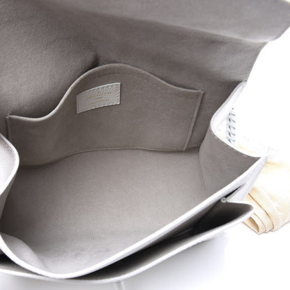 Louis Vuitton Soft Calfskin Mylockme Chain Bag BB White 4 of 9