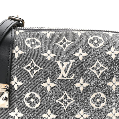 Louis Vuitton Monogram Jacquard Denim Side Trunk Grey 7 of 9