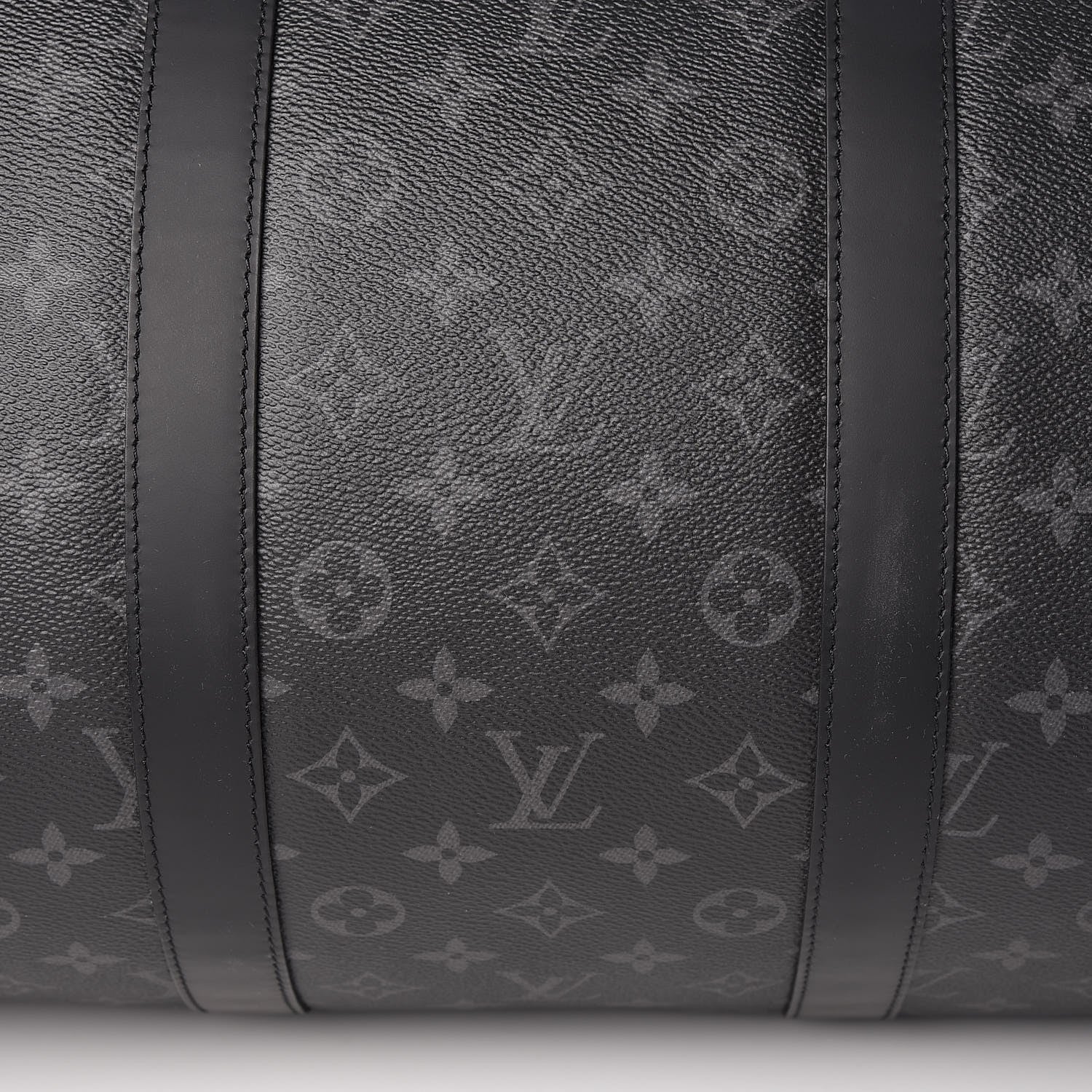 Louis Vuitton Monogram Eclipse Keepall Bandouliere 55 9 of 9
