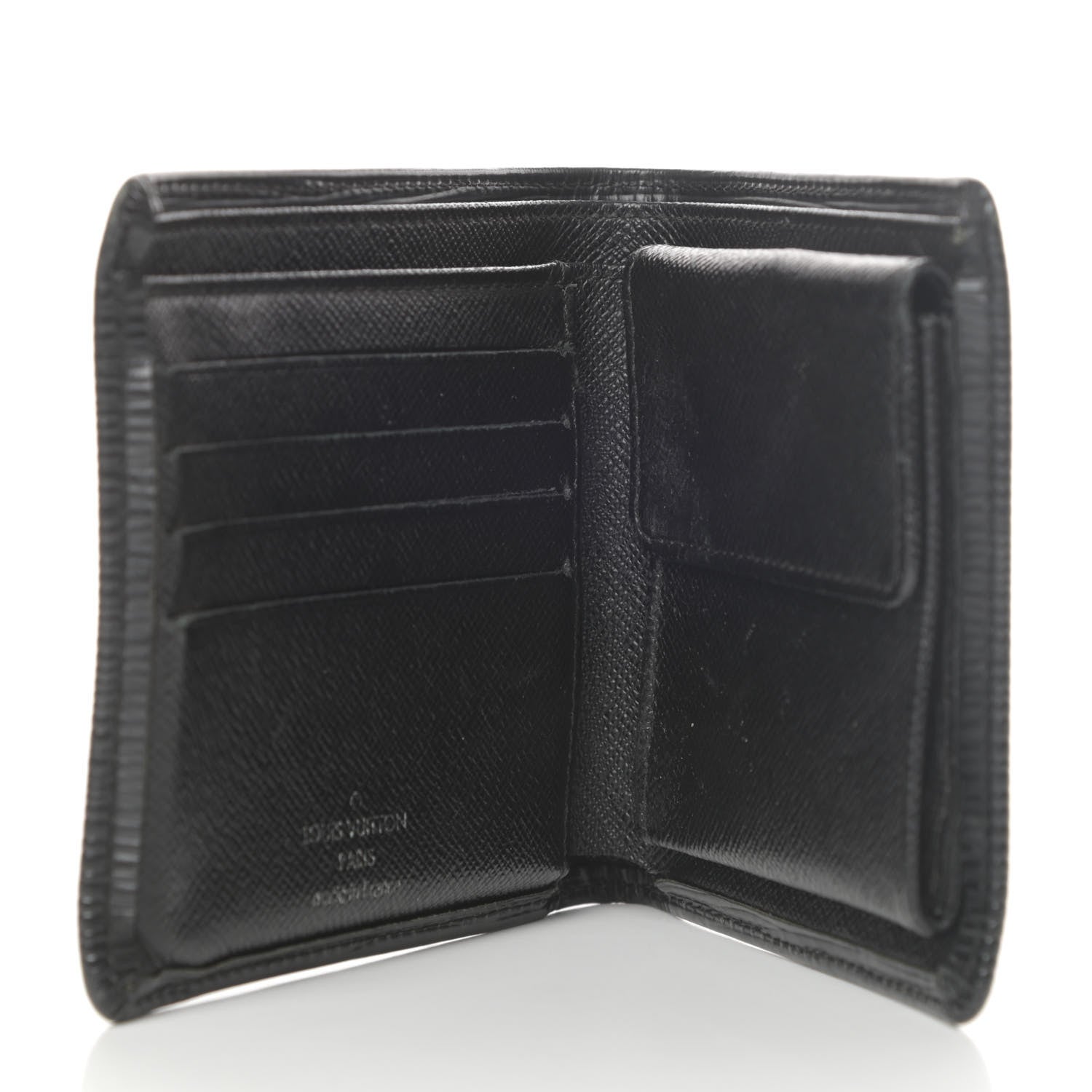 Louis Vuitton Epi Marco Wallet Black 5 of 9