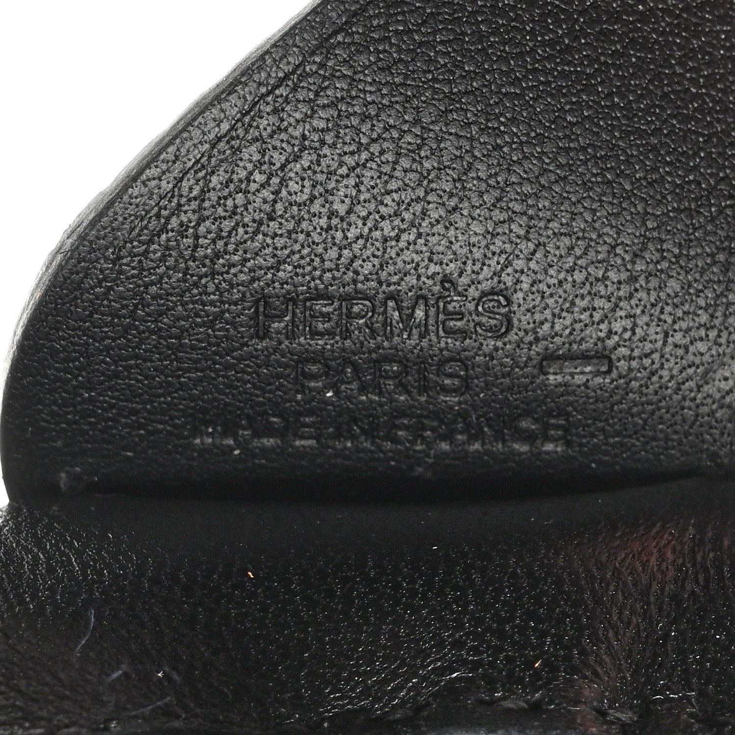 Hermes Milo Lambskin Lizard Touch Grigri Rodeo Pegase Horse Bag Charm PM So Black 4 of 5