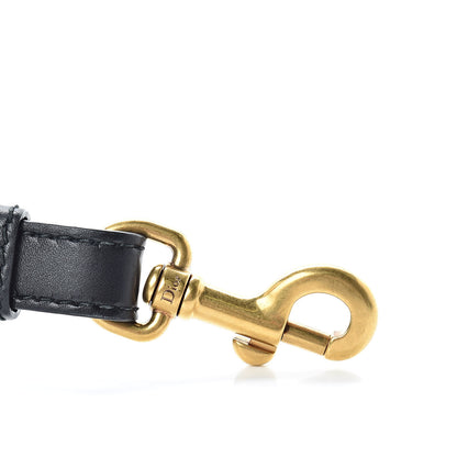 Christian Dior Canvas Embroidered Shoulder Strap Rose Multicolor 3 of 6