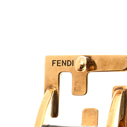 Fendi Vitello King FF 2CM Belt 80 32 Black 3 of 7