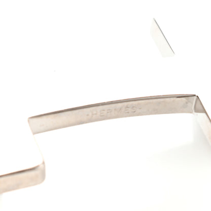 Hermes Polished Palladium Constance 24mm Belt Buckle Silver 4 of 5